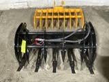 2025 Future Mini Skid Steer Curved Log Grabber