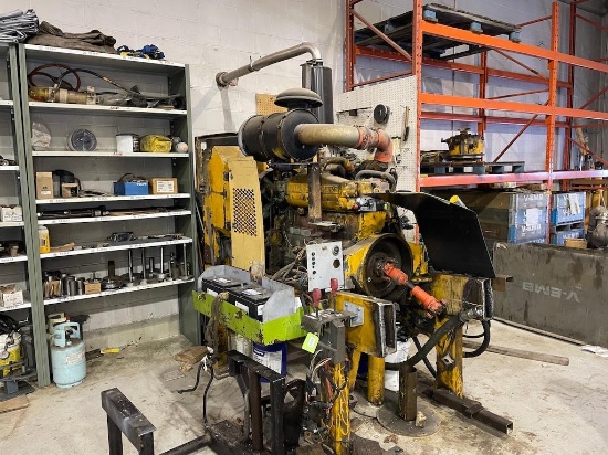 AALIS-CHALMERS 670 T DIESEL ENGINE TEST RIG, S/N: 70-14276