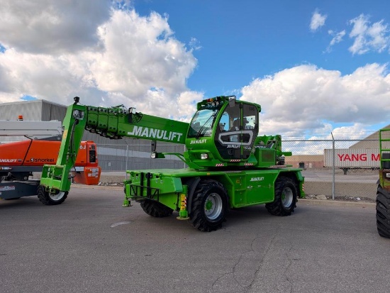 2023 MERLO ROTO 50.26S PLUS ROTATING 4X4 TELEHANDLER CRANE, 11,000 LB
