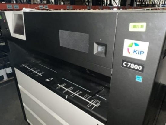 Kip C780color Laser Multifunction Wide Format Printer Plotter And Folder
