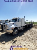 2012 Peterbilt 348 T/A Flatbed Truck