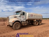 2018 Peterbilt PB348 T/A Water Transport Truck
