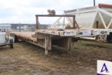 1997 Fruehauf T/A Drop Deck Trailer with Utility Winch