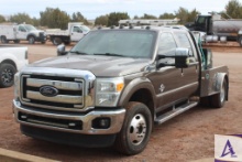 2015 Ford F350 Flatbed Pickup Truck