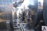 500-BBL Round Frac Tank, Skidded