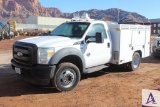 2011 Ford F450 4X4 Utility Bucket Truck