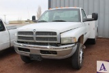 2001 Dodge Ram 3500 4X4 Utility Pick up Truck