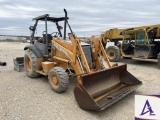 CASE 570 MXT 4X4 Utility Tractor with Gannon Box Blade