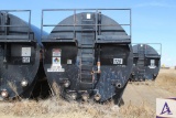 500-BBL Round Frac Tank, Skidded