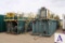 2-Tank 450-BBL Mud System, Shaker Tank with (2) 6x8 Centrifugal Pumps, Mud Hopper, Agitators, Linear