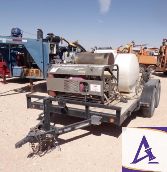 2011 NorthStar Pressure Washer On Bumper Pull Trailer