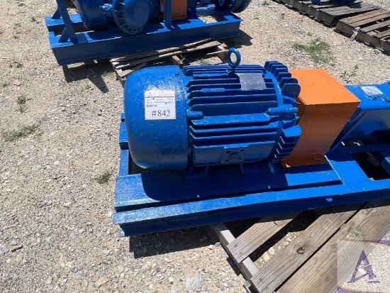 OWI 6" x 5" x 11" Centrifugal Pump with 50 HP Electric Motor