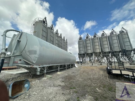 FAST-WAY Cement Silo Package Including: (12) 1,175 Cu Ft Portable Silos, Lots 86-98
