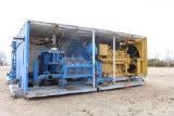 National 8-P-80 Triplex Pump with National FS FE p/b CAT 398 Diesel Engine with Pulsation Dampener
