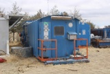 8'W x 28'L Doghouse with Knowledge Box, Lockers, Bench Storage, Lights, Heater, Skidded