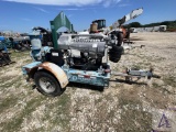 2013 Pioneer Water Transfer Pump, powered by Duetz 6-cyl. diesel engine