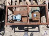 Triplex Pump Powered By Electric Motor