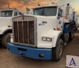 2001 Kenworth T800 T/A Body Load Cement Pump Truck