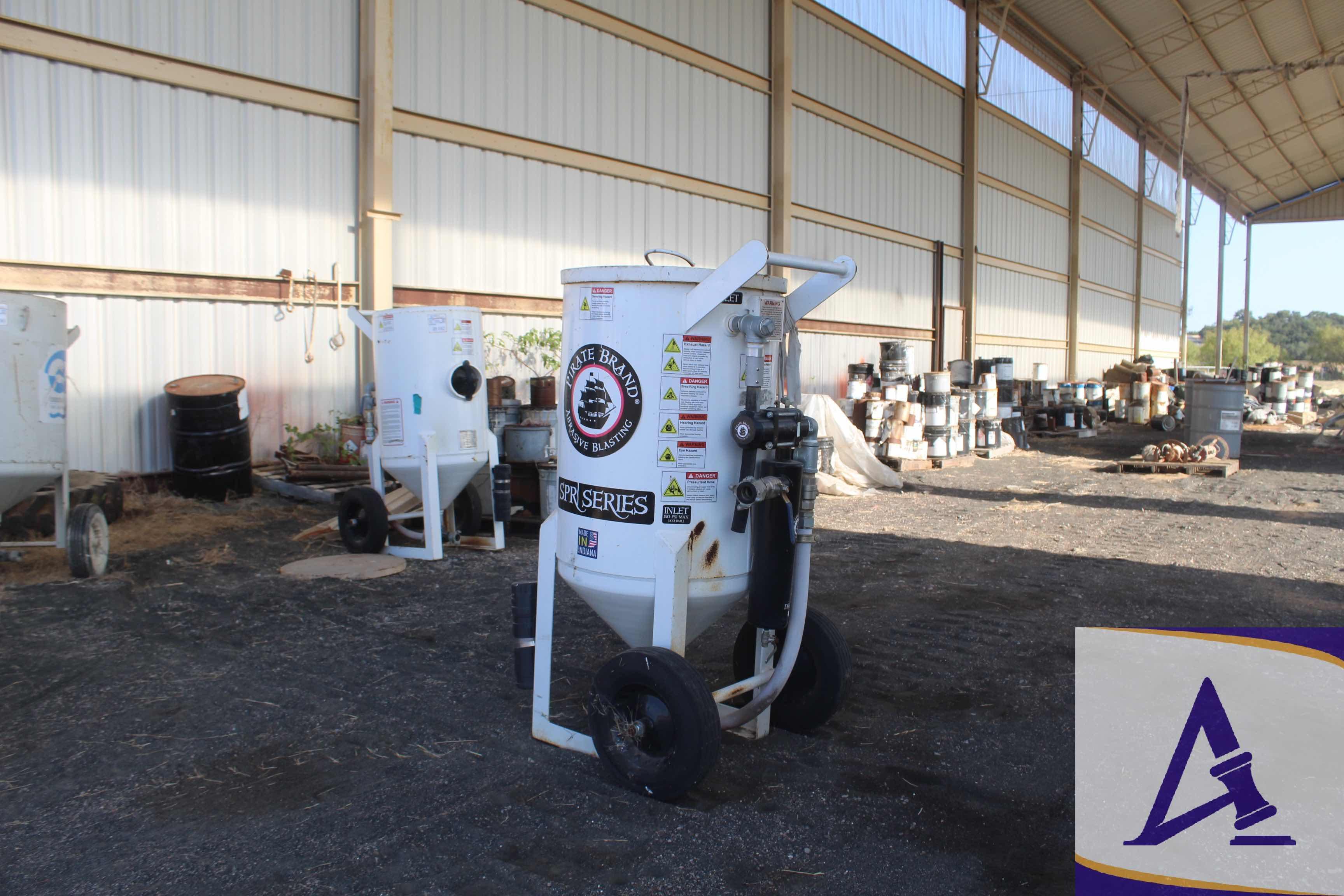 2021 Pirate Sandblaster, 6.5 cu ft Proxibid