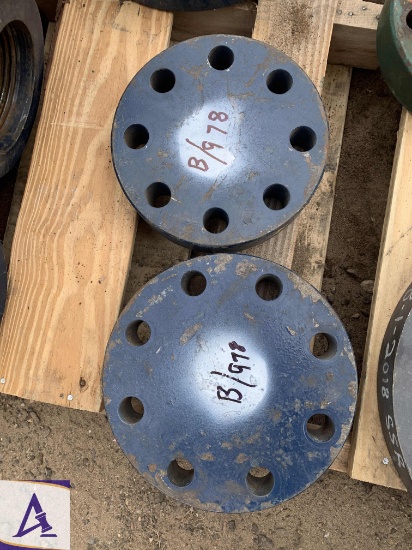 (2) Blank Flanges