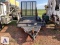 Tioga 11' Utility Trailer with Ramp - Landing Gear