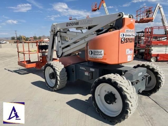 2018 Snorkel A46JRT Articulating Boom Lift - Only 1530 Hours!