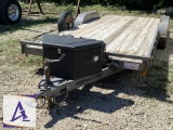Performance 20' Utility Trailer - Dovetail - Winch - Toolbox