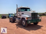 2000 Mack CH613 Winch Truck - Winch - Headache Rack - Sliding 5th Wheel - ONLY 81,178 MILES!