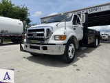 2006 Ford F650 Flatbed Truck - Powerstroke Diesel - Manual Trans - Clean Truck!