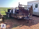 2010 Parker 16' Utility Trailer - Assorted Chemical Totes