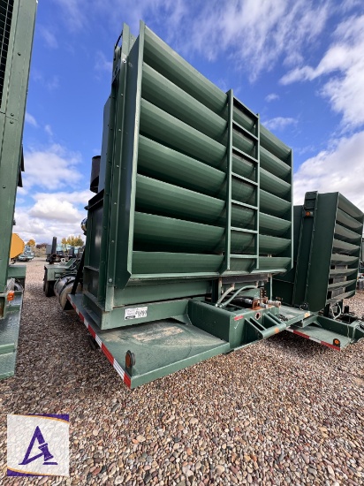 1993 Halliburton Frac pump trailer, Detroit 12 cylinder, transmission