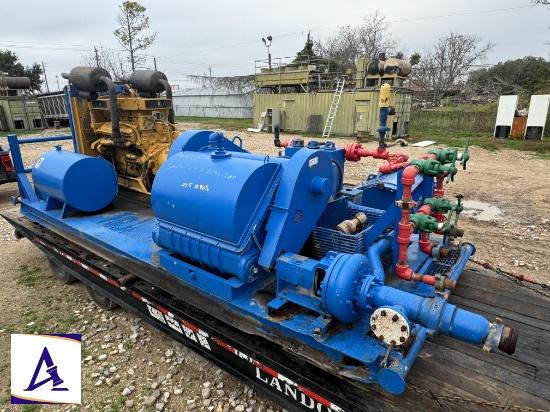 2004 Gardner Denver PAH Triplex Pump - Detroit 8V-71 Diesel Engine - Manual Transmission - NICE!