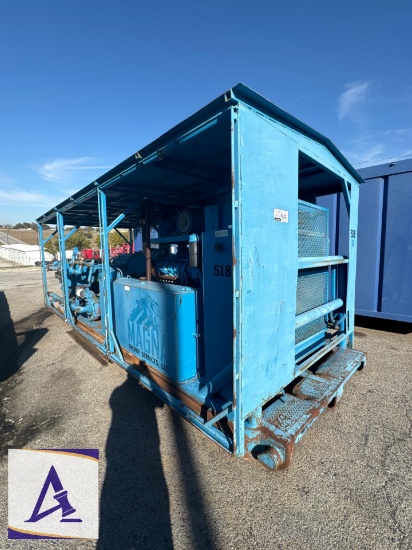 OPI 1000 Triplex Pump - Detroit Series 2000 Diesel Engine - Allison Transmission - NICE PUMP!
