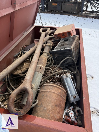 Tool Basket; (2) Elevator Bails, Oilsaver, Weight Indicator, Assorted Hoses and Tools