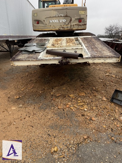 1979 Low Boy Heavy Duty Equipment Haul Trailer