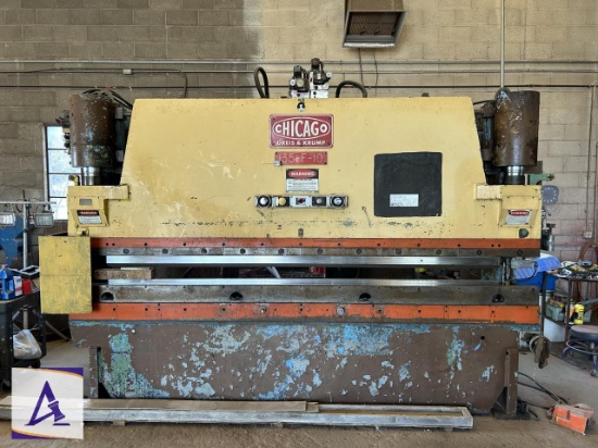 Chicago Dreis & Krump 135 Ton Hydraulic Press
