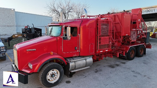 **RED TIGER ALERT** Kenworth T800 'Red Tiger' Single Cement Pump Truck - HT400 Triplex - HOT ITEM!