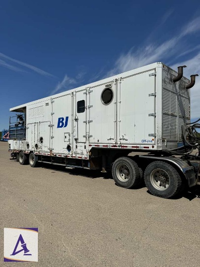 2007 T/A Kenworth T800 Hydra Pac Tractor w/ Sleeper, 2007 BJ/Peerless DOUBLE Cement Pumper Trailer