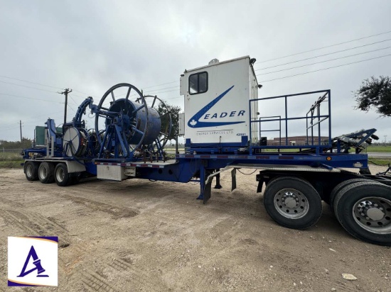 Leader Energy Coiled Tubing Unit - HydraRig 635 Injector - Knuckle Boom Crane - NICE!