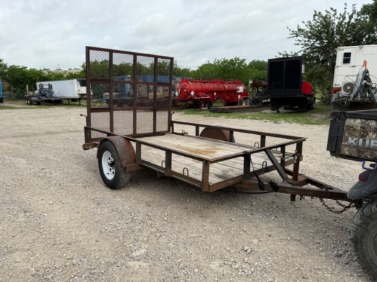 BUMPER PULL UTILITY TRAILER