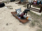 TRASH PUMP WITH ELECTRIC MOTOR