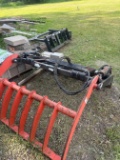 GRAPPLE 5’ WIDE OFF OF 60 HP KUBOTA