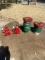 3 LARKIN CASING HEADS WITH 1 LARKIN SR TUBING HEAD AND 2 REFURBISHED KIMRAY BACK PRESSURE VALVES