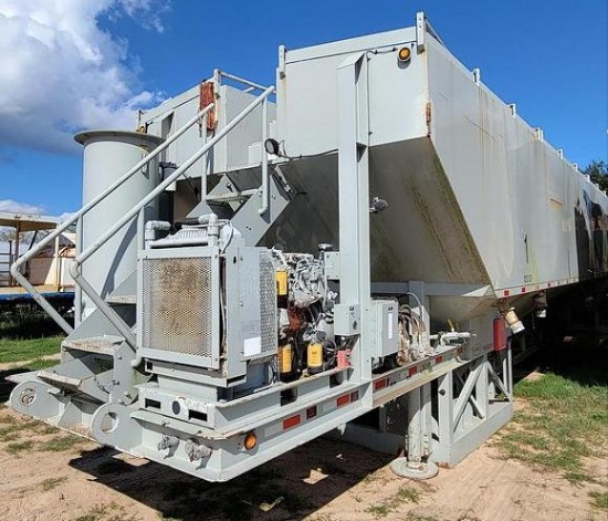 2010 Appco Sand King FS-40 Portable Transfer Trailer