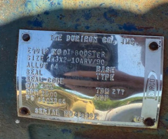 Duriron Centrifugal Pump