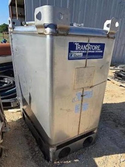 TranStore Stainless Steel IBC Tank - 250 Gallon
