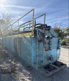 Mud Tank - Hardline Rack - Dual Compartment - Top Mounted Walkways - GREAT TANK!