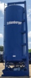 2010 Schlumberger 425 Cu Ft Vertical Dry Friction Reducer Silo