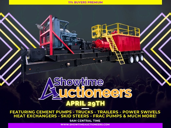 Massive Global Heavy Equipment Auction