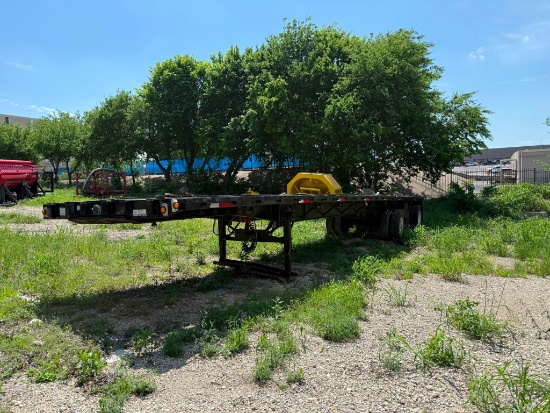 1996 Trailmaster F7AT-5JAA 48' Tandem Spread Axle Flatbed Trailer